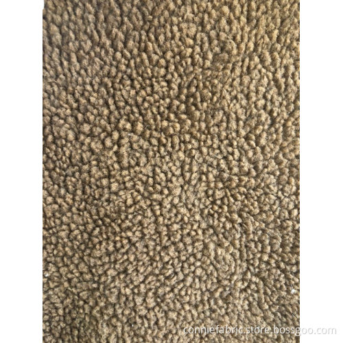 100% Polyester Shepa Berber fleece stickat tyg